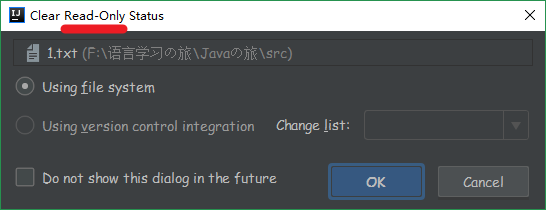 只读属性